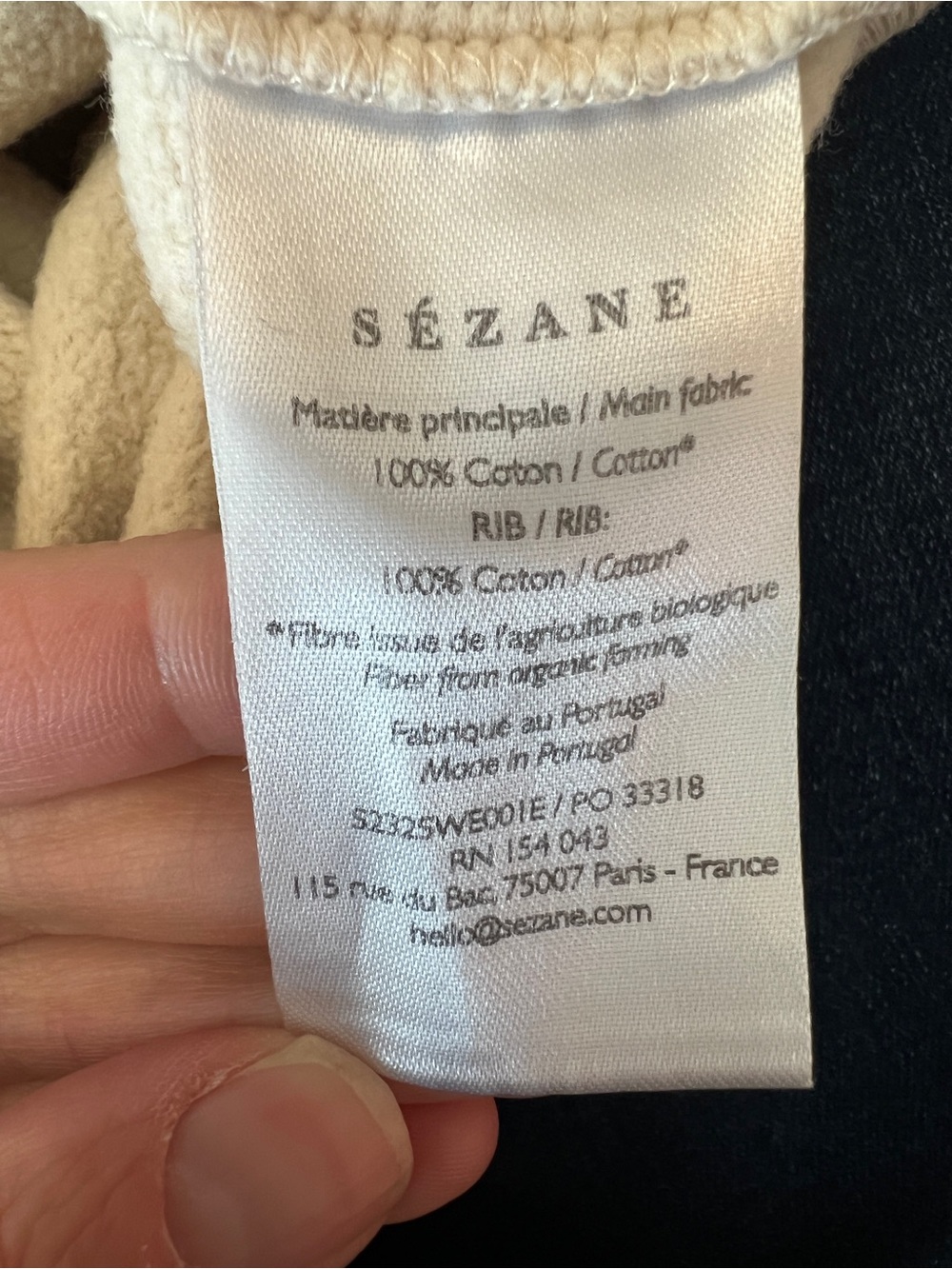 Sezane La Chamade Sweatshirt - Picture 11 of 12
